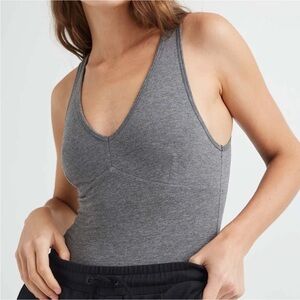 Richer Poorer V-Neck‎ Bodysuit S Grey